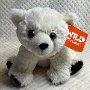 Wild Republic Plush Polar Bear Stuffed Animal Toy with Tags